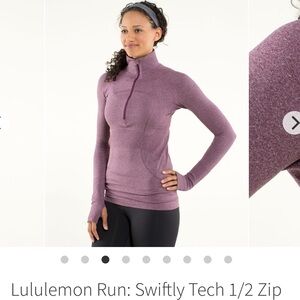 Lululemon Run: Swiftly Tech 1/2 Zip ✨